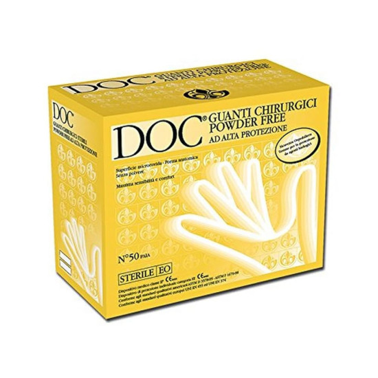 GUANTI DOC CHIRURGICI STERILI S/P #6 50 PAIA CHRPW6
