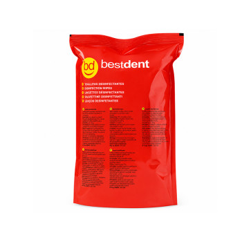 FAZZOLETTI DISINFETTANTI 60165 100PZ BESTDENT